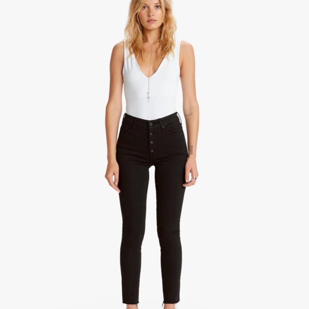 Mother Pixie Ankle Fray